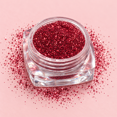 SHEGLITTARY queen loose glitter jar – studio photo