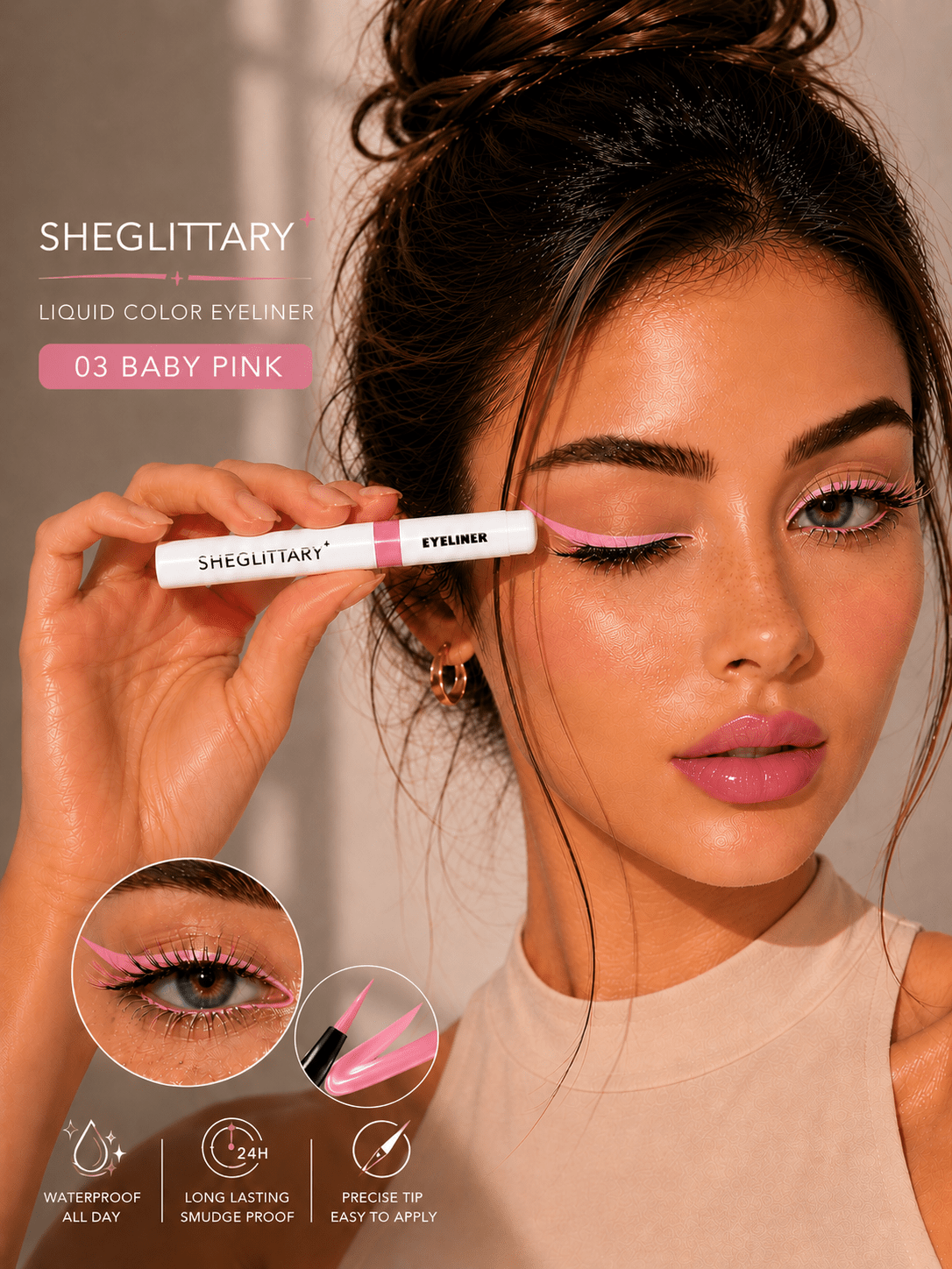 SHEGLITTARY Color Eyeliner - SHEGLITTARY