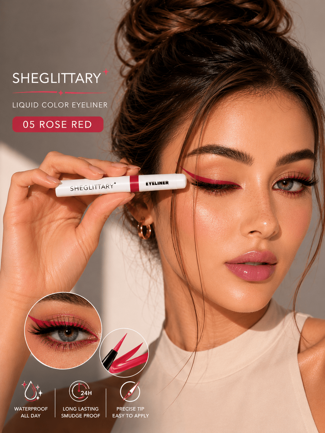 SHEGLITTARY Color Eyeliner - SHEGLITTARY