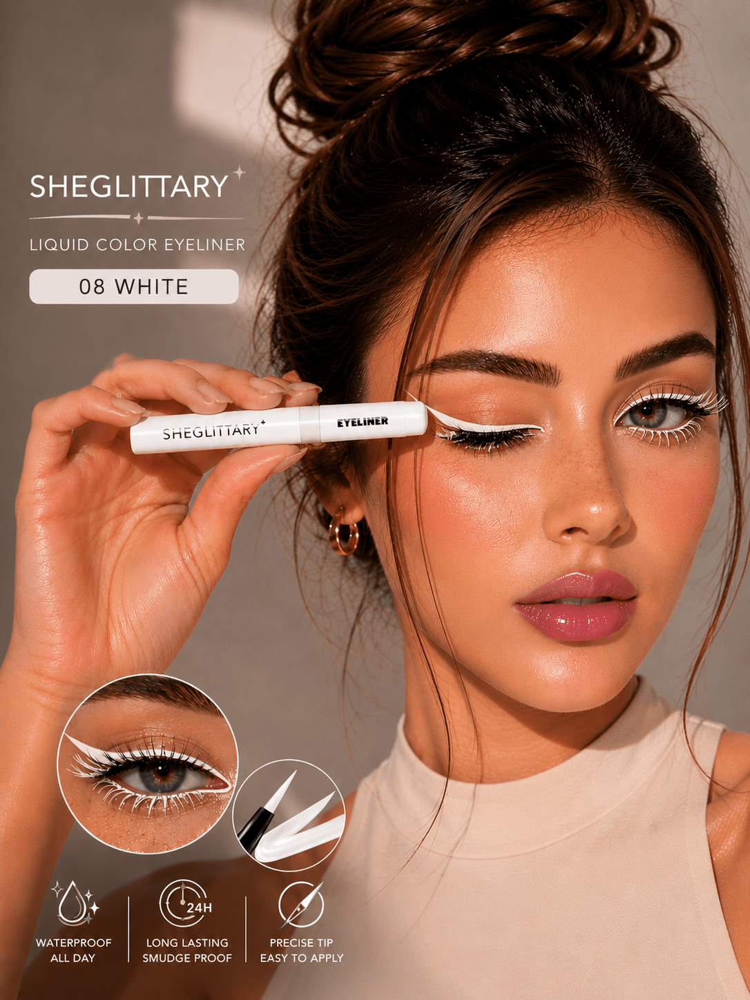 SHEGLITTARY Color Eyeliner - SHEGLITTARY