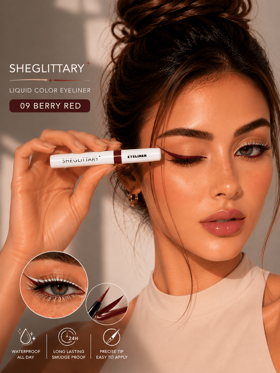 SHEGLITTARY Color Eyeliner - SHEGLITTARY