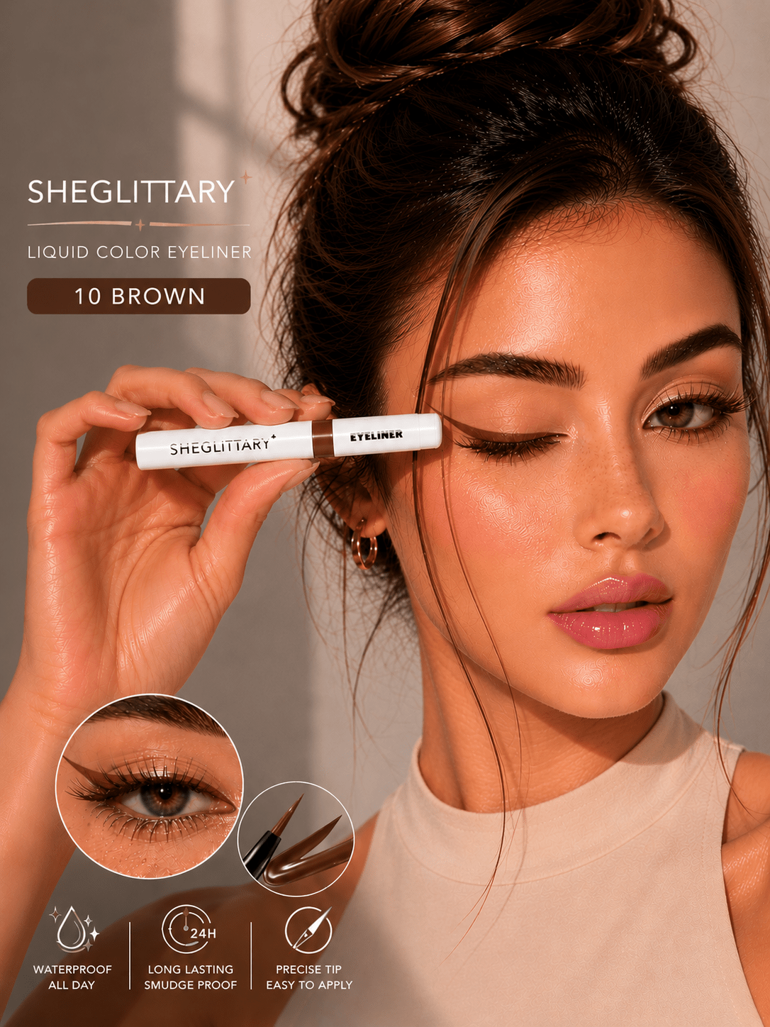 SHEGLITTARY Color Eyeliner - SHEGLITTARY