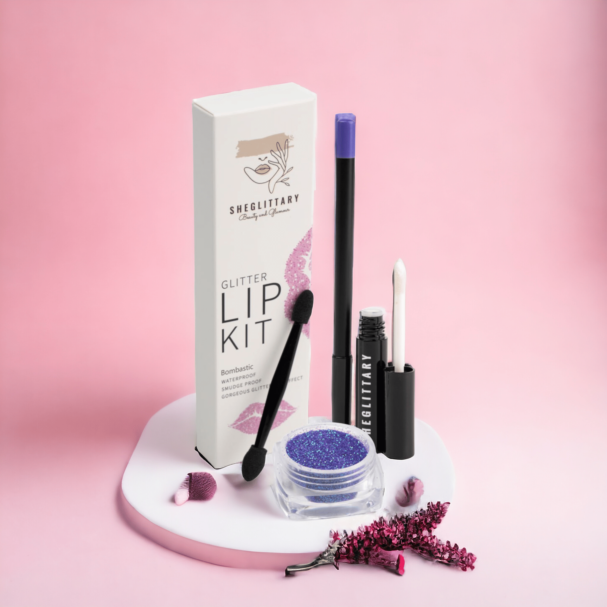 Bombastic Glitter Lip Kit - SHEGLITTARYBombastic Glitter Lip KitSHEGLITTARY