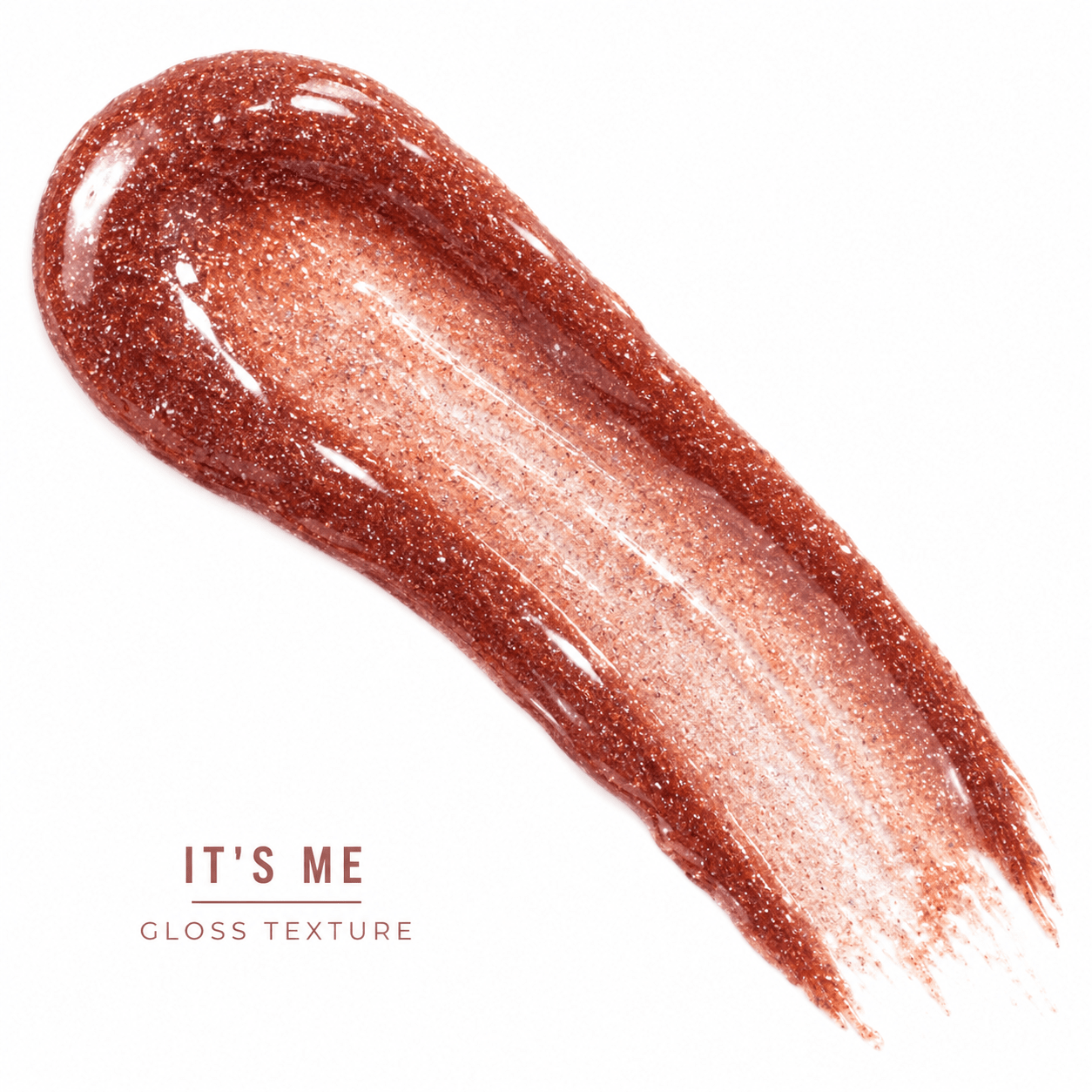 Sheglittary Glitter Lip Gloss It's Me gloss texture