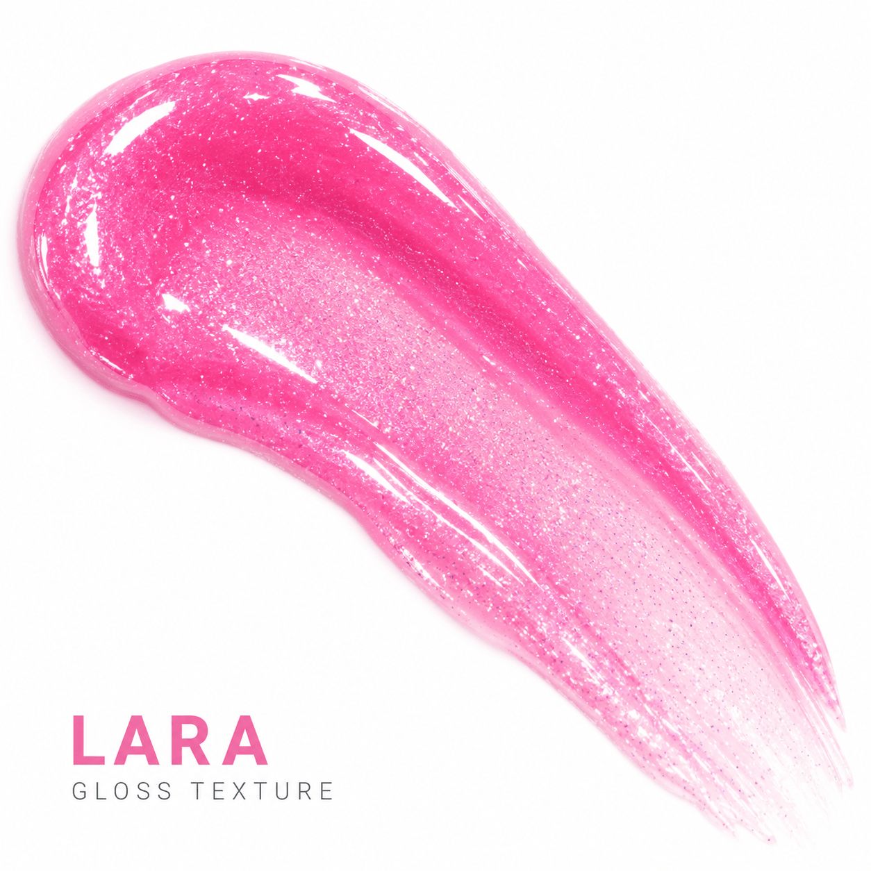 Sheglittary Glitter Lip Gloss Lara gloss texture