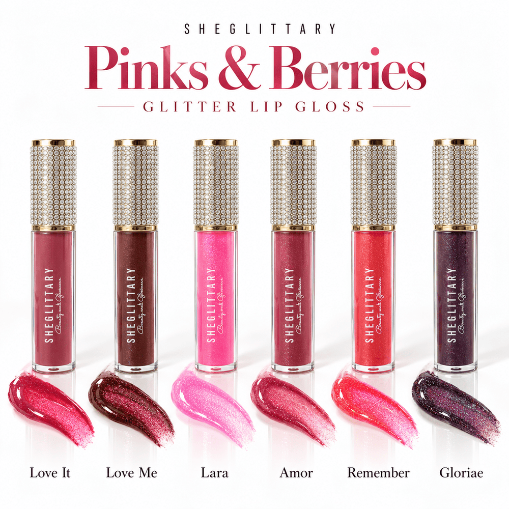 Pinks & Berries — Shop glitter lip gloss