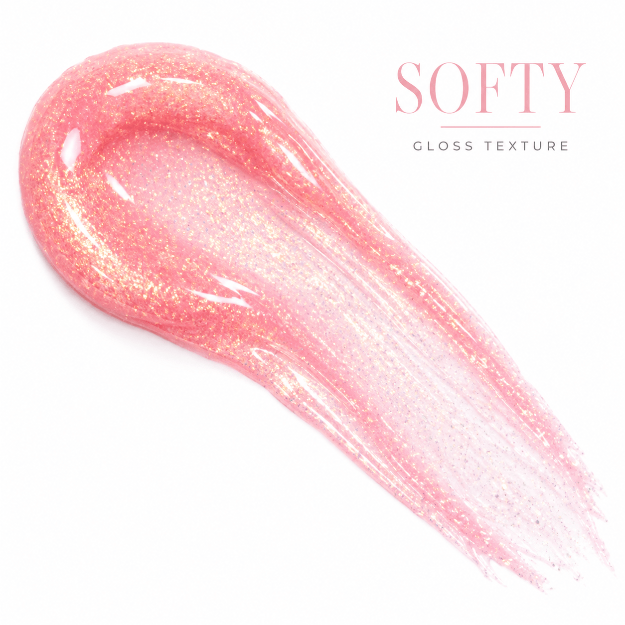 Sheglittary Glitter Lip Gloss Softy gloss texture