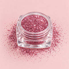 SHEGLITTARY starlight loose glitter jar – studio photo